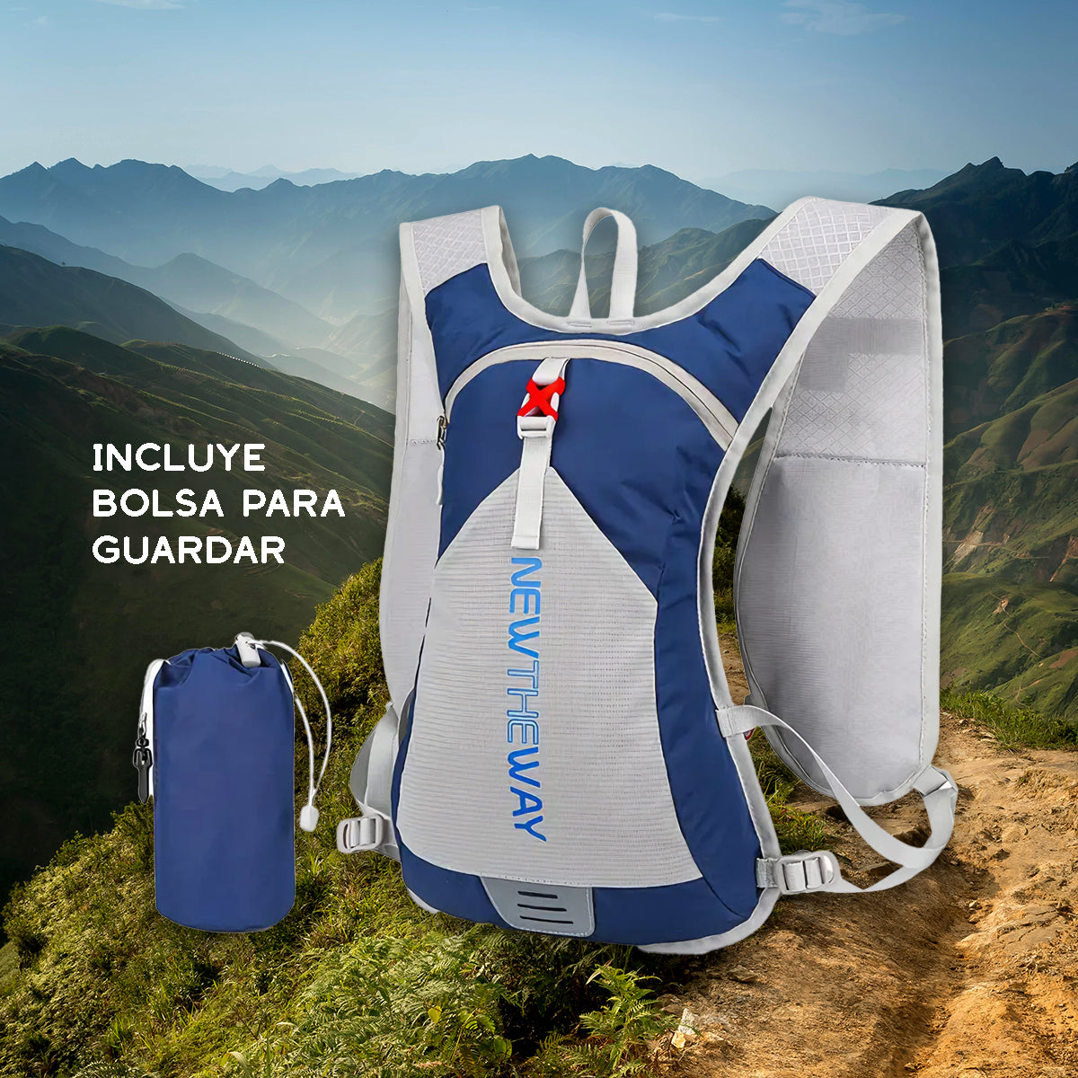 Chaleco para Trail Running