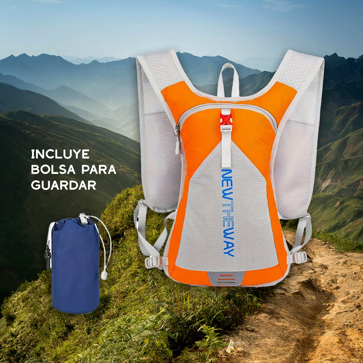 Chaleco para Trail Running