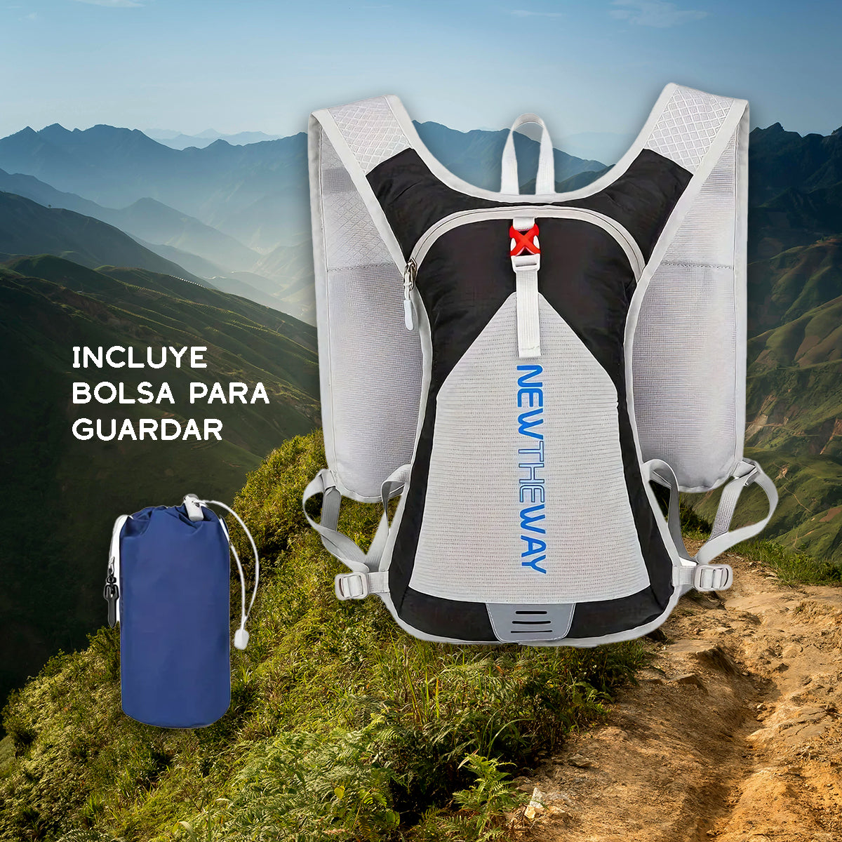 Chaleco para Trail Running