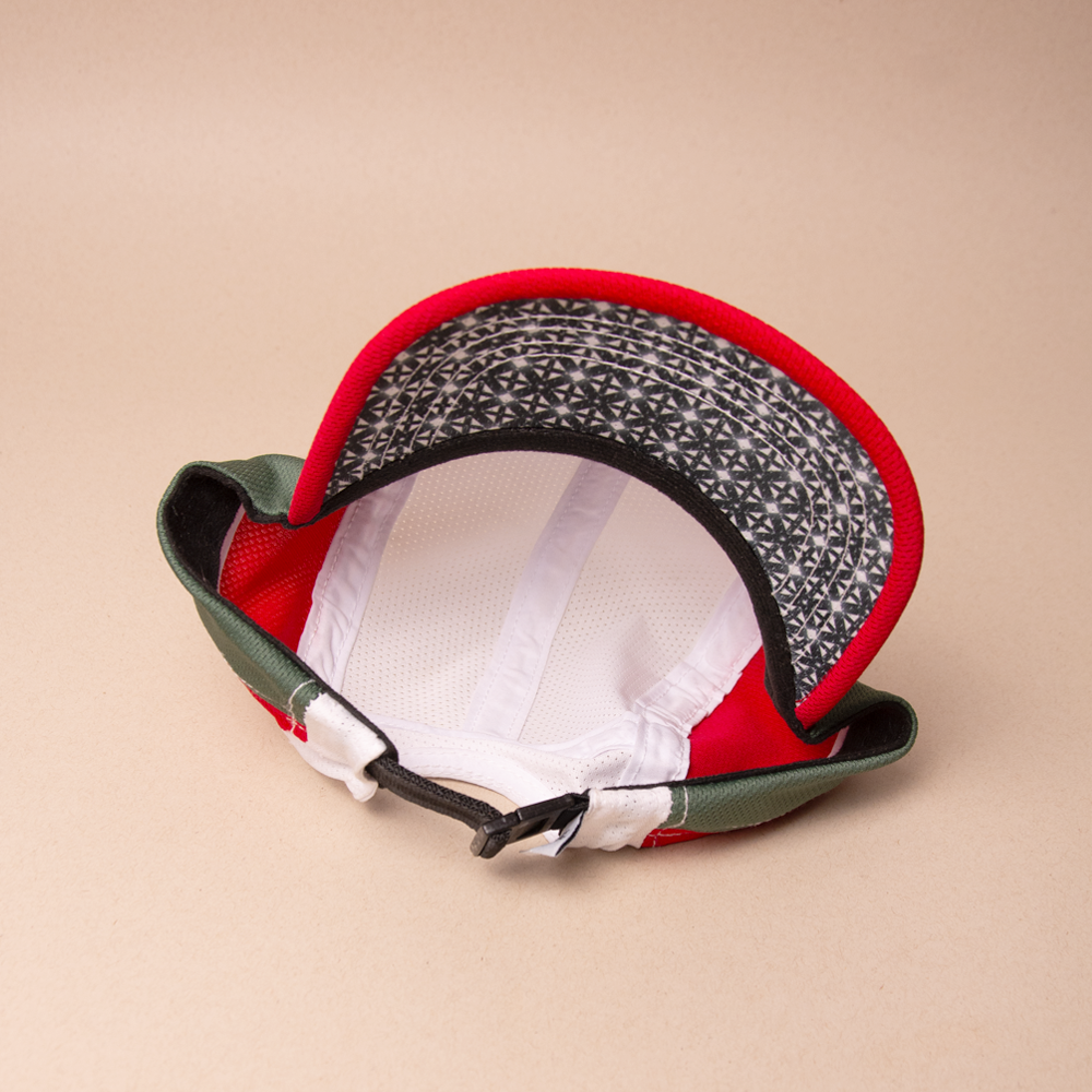 Gorra Rnhh Green and Red